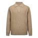 Pure Cross-Border Hot-Selling European Plus Size Polo V-Neck Knitted Sweater Men Old Money Style Seagull Collar Factory_viptrois.com