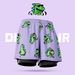 Men's Quick-Dry Swim Trunks With Liner - Dinosaur Print Loose Fit Board Shorts For Swimming & Beach Vibrant Dinosaur Print_viptrois.com