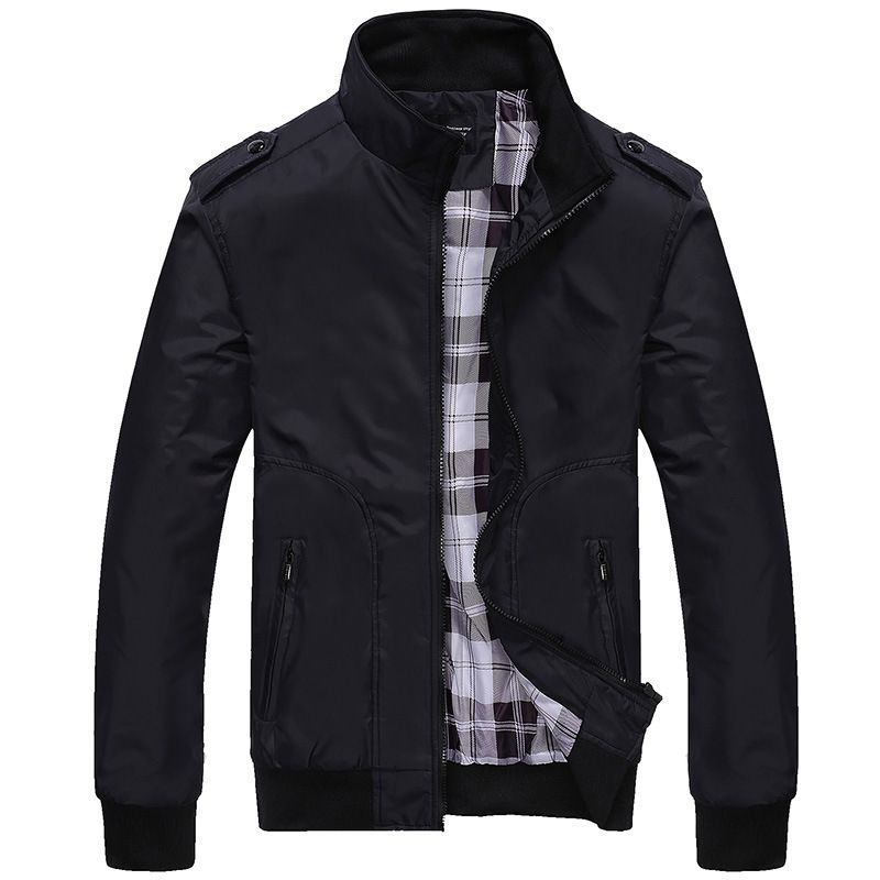Men's Clothing Men's Jackets Spring New Style Jackets Middle Aged And Elderly Casual Large Size Workwear Spring And Autumn Men's Clothing Size_viptrois.com