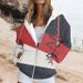 Men's Clothing Trendy 3D Printed Hooded Zip-Up Sweatshirt For Women – Stylish Fall Fashion With Graffiti Design, Long Sleeve Comfort Fit_viptrois.com