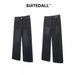 Trendy, Relaxed, Stylish, Chic, Japanese Inspired, Simple And Artistic Denim Jeans, Popular In Harajuku._viptrois.com