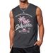 Men's Clothing Summer Men's Beach Vest Beach Tree 3d Printing Trendy T Shirt Short Sleeves_viptrois.com