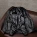 Men's Vintage PU Leather Jacket – Quilted Lined Biker Coat With Relaxed Fit (Black/Brown, Thin & Thickened Versions)_viptrois.com