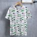 Men's Clothing Plus Size Short Sleeved T Shirt Men's Summer Thin New Fat Man Trendy Printing Loose T Shirt Men's Half Sleeve_viptrois.com