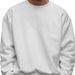 Pure White Ink One Piece Production 2025 Summer New Men's Round Neck Long Sleeve Casual Loose Sweatshirt European And_viptrois.com
