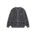 American Retro Leopard Print Jacquard Cardigan Sweater Men, New Loose Lazy Knitted Jacket For Autumn And Winter_viptrois.com