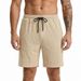 Summer Beach Casual Men's Stretch Shorts Loose Fit Breathable Jacquard Heavyweight Sports_viptrois.com