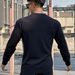 Men's Casual Long Sleeve Crew Neck Sweatshirt With Snake Print Design - Relaxed Fit Muscle Tee For Streetwear & Gym (Multiple Colors Sizes Available)_viptrois.com
