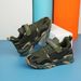 Kids' Tactical Sneakers - Breathable Camo Mesh Shoes | Military Training Style With Reflective Strips_viptrois.com