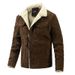 2025 Winter New Men's Corduroy Fleece Fashion Casual Trend Jacket_viptrois.com