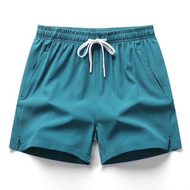 Men's and women's sports men's ice silk quick drying running shorts, summer elastic fitness three pants, four five part_viptrois.com
