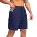 Men's Clothing Quick Drying Breathable Sports Shorts Mid-Waisted Loose Fit Casual Outdoor Running Training Fitness Cycling Five Point Pants Summer_viptrois.com