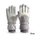 Pulse Men's Winter Ski Cotton Gloves, Cold-Proof, Touchscreen, Fleece-Lined, Thickened, Waterproof, Windproof, Warm, Women's_viptrois.com