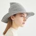 Unisex Halloween Hat Witch Hat Wool Wizard Hat_viptrois.com
