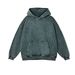 420g Heavyweight Washed Cotton Hoodie – Oversized Vintage Streetwear Pullover (XS-4XL)_viptrois.com
