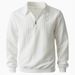 Pulse 2025 Spring Autumn New Cross-Border European And American Style Half-Zip Turn-Down Collar Pullover Sweatshirt Casual_viptrois.com