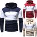 Men's Clothing Spring and Autumn New Men's Clothing Splicing Contrast Color Sweatshirt_viptrois.com