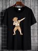 Cool Dabbing Ger Man With Beer Mug Shirt Oktoberfest Unisex T-shirt Top For Everyday Wear Versatile Stretched Summer Casual Fashion Soft_viptrois.com