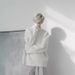 Pure 2024 White Trend Loose Handsome Niche Knitted Autumn Winter New Design Sense Color Style Salt Series Sweater For Men_viptrois.com