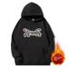 ** ADOONA Ass Gorilla Long-sleeved Sweater Fleece Hoodie Thermal Top Couple Loose Casual T-shirt **_viptrois.com
