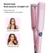 Ceramic Multifunctional Hair Straightener & Curler, Electric Flat Iron For Styling_viptrois.com