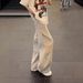 American Retro Ripped Jeans For Men, Spring High-waisted, Leg-lengthening Pants, Angled Cut, Casual Straight-leg, Curved_viptrois.com