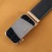 Men's Belts Automatic Buckle Business Casual Light Luxury Trouser Belt Sequined Glass Mirror Alloy Versatile Belt_viptrois.com