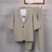 Men's Clothing Summer Casual Short Sleeves Stylish Small Suit Jackets Mature Style Men's Suits_viptrois.com