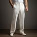 Men's Clothing Formal Business Solid Color Waffle Slant Front Pocket Straight Casual Vacation Fashion Trousers_viptrois.com