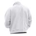 Pure Pure 2025 Independent Station Plus Size Winter Fleece Half-Zip Stand Collar Pullover Solid Color Casual Sweatshirt Men's_viptrois.com
