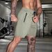 "Men's Quick-Dry Gym Shorts - Breathable Athletic Training Shorts With High Elasticity, Loose Fit For Running, Workout & Casual Wear (XXS-XXXL)"_viptrois.com