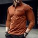 Men's Clothing Spring And Autumn Long Sleeve Men's Polo Shirt Arm Pocket Epaulette Design Muscle Sports Men_viptrois.com