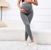Family matching pregnancy pants for pregnant women three-dimensional belly support high waist wrap high elastic skin-friendly soft slim tight WSSL_viptrois.com