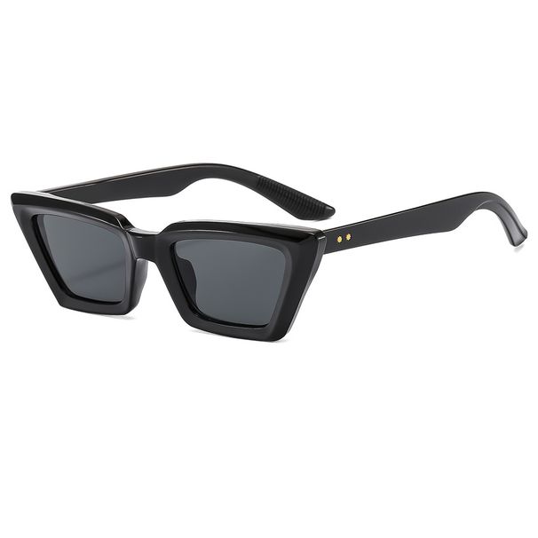 Men's Sunglasses New High End Sunglasses Shade Street Shooting Net Celebrity Sunglasses Trend Retro Small Frame Cat Eye Sunglasses_viptrois.com