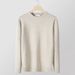 Men's Clothing Slim Fit Round Neck Sweater Lightweight Knit Pullover For Spring & Autumn - Soft Modal Blend Fabric With Ribbed Hem - Casual Wear_viptrois.com