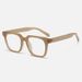 Men's Glasses New Black Frame Glasses Frame Women's Trendy Plain Large Frame Men's Anti Blue Light Glasses Frame Myopia_viptrois.com