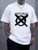 ANTI-FLAG HARDCORE PUNK ROCK T-SHIRT Unisex S-3XL Homme Comfortable Designer Clothes Slightly Graphic Stretched Summer Soft Stylish_viptrois.com