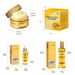 Vitamin C & Turmeric 4pcs Care Set: Mud Mask, Serum, Essence Water, Cream - Moisturize, Nourish, And Pamper Our Skin_viptrois.com