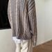 Men's Clothing New Winter American High Street Couple Knitted Sweater Trendy Brand Loose Sweater Jacket_viptrois.com