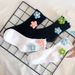 Socks Handmade Flower Socks For Women, Curled Wool Flower Socks, Autumn And Winter Warm Mid Tube Socks, Student Sports Socks_viptrois.com