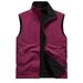 Spring And Autumn Fleece Double-sided Vest Men's Outdoor Sports Warm Vest Shoulder Multi-Pocket Jacket_viptrois.com