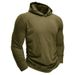 Men's Clothing Foreign Trade Men's Long Sleeve Tops T Shirts Pure Cotton Hooded Sweatshirts_viptrois.com