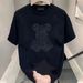 Summer Bear Printed Pure Cotton Short T-shirt For Men And Women, Loose Ins Half Sleeved Trendy Fashion Couple Outfit Top_viptrois.com