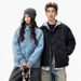 Men's Clothing Lightweight 90% White Duck Down Jacket For Men & Women - Waterproof, Windproof, Loose Fit, Retro Style (Obsidian Black, Olive Green)_viptrois.com