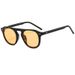 Men's Sunglasses Internet Celebrity Sunglasses For Women New Street Shot Oval Brown Small Frame Fashion Sunglasses_viptrois.com