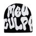 Hip-Hop Beanie Autumn Winter Mea Letter Street Style Versatile Unisex Cold Hiking Knitted Hat_viptrois.com