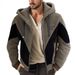 Loom Loom 2024 European And American Cross-Border Summer Hooded High-End Casual Woolen Spring Outfit Stylish Men's Trench Coat_viptrois.com