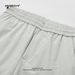 Men's Clothing Loose Casual Trousers Solid Color Wide Leg Tie Drawstring Sweatpants_viptrois.com