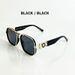 Medusa-Inspired Summer Fashion Sunglasses – UV400 Protection, Classic Metal Frame, Unisex Stylish Shades For Outdoor & Driving_viptrois.com
