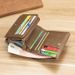 Wallet Card Cases New Retro Men's Short Wallet Card Holder With Multiple Card Slots And Coin Purse In Stock_viptrois.com